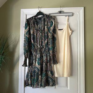 Boston Proper Tiered Dress